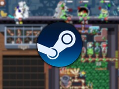 Bild av spelet Clockwork Cleanup med en modifierad Steam-logotyp. (Bildkälla: Steam)