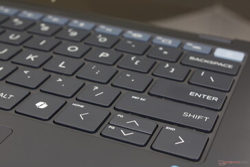 Trånga piltangenter har inte förbättrats jämfört med andra EliteBook- eller Dragonfly-design