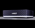 Bilden visar en redigerad version av marknadsföringsbilden för Ryzen AI Halo.