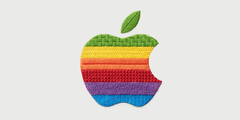 Logotyp för Apple-evenemanget Coming home