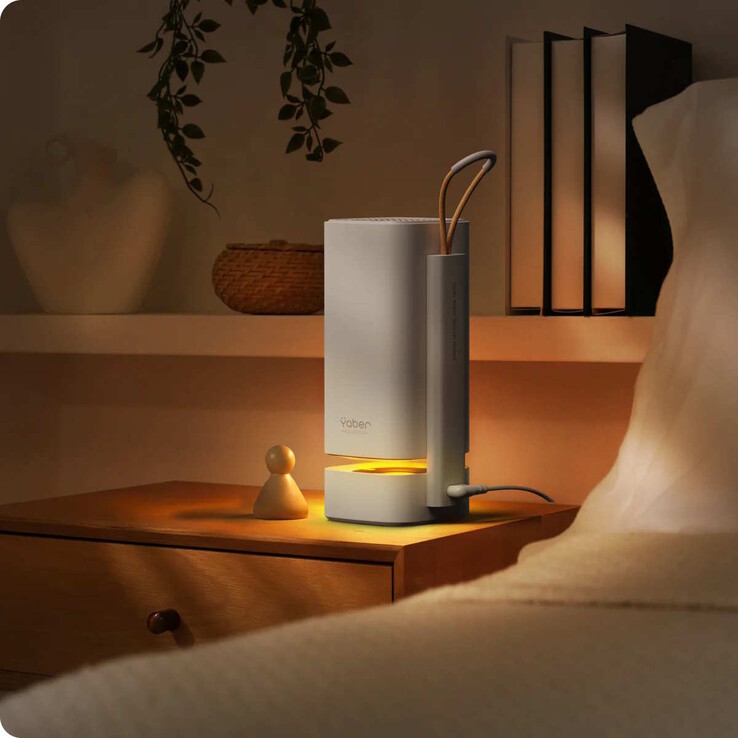 Projektorn kan också användas som lampa (Bildkälla: Yaber)