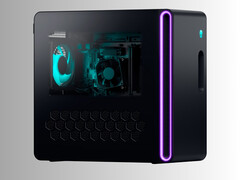 Alienware Aurora gaming PC vänster sida (Bildkälla: Dell)