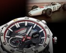 Casio Edifice x Honda ECB-2300HR-1A-klockan (bilden) kommer att lanseras globalt. (Bildkälla: Casio)