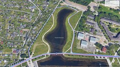 GNSS-testkörning (41 mm): Runt sjön