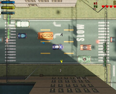 En skärmdump av GTA 2 RTX Remix