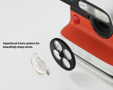 Polaroid Flip använder en hyperfokal lins med ytterligare tre linser som fokuserar på olika skärpedjup för skarpare bilder av motiv på nära och långt håll. (Bildkälla: Polaroid)