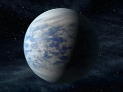 Konstnärsillustration av Kepler-69c. (Bildkälla: NASA Ames/JPL-Caltech/T. Pyle)