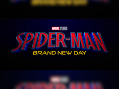 Den officiella titelaffischen för Spider-Man: Brand New Day 