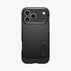 Tough Armor-fodralet är tillbaka för iPhone 17-serien med inbyggt kickstand och magneter. (Bildkälla: Spigen)