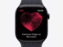 Apple Klocka med EKG-övervakning. (Bildkälla: Apple)
