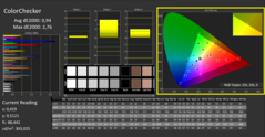 CalMAN - ColorChecker (kalibrerad)