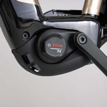 Den är utrustad med en Bosch PX-mittmonterad motor