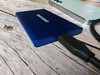 Status-LED direkt bredvid USB-C-porten (foto: Daniel Schmidt)