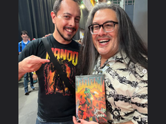 John Romero på Comic Con Malaga (bildkälla: Theromero på Instagram)