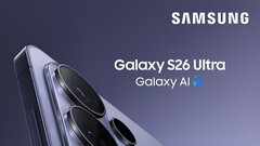 Läckan Evan Blass har fått tag på Samsungs första reklambild för Galaxy S26 Ultra.