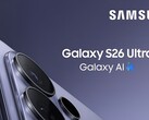 Läckan Evan Blass har fått tag på Samsungs första reklambild för Galaxy S26 Ultra.