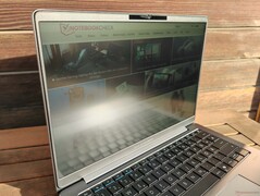 Utomhusvisning i solen