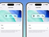 Apple's nya växel som låter dig styra Liquid Glass-transparens (Bildkälla: MacRumors)
