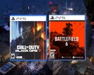 Call of Duty: Black Ops 7 och Battlefield 6 detaljhandelsbilder (Bildkälla: Amazon, Activision med redigeringar)