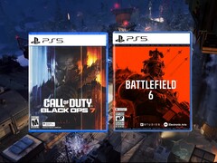 Call of Duty: Black Ops 7 och Battlefield 6 detaljhandelsbilder (Bildkälla: Amazon, Activision med redigeringar)