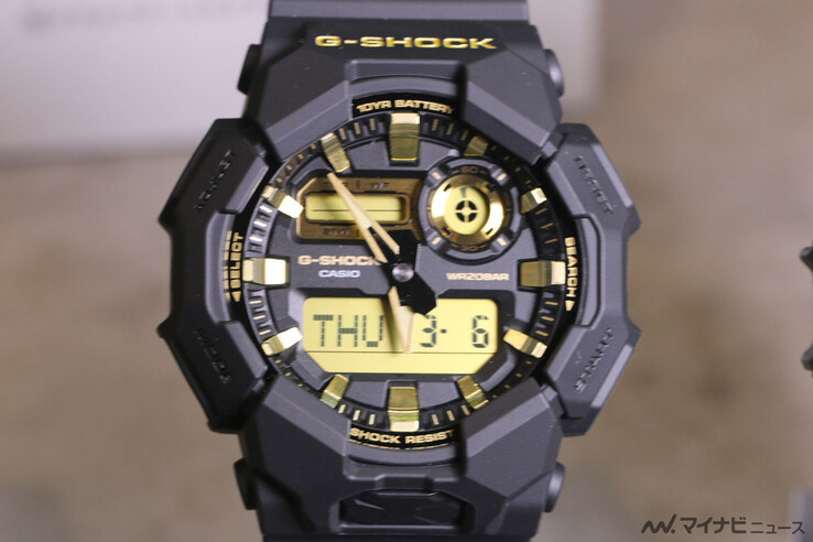 Klockan Casio G-Shock GA-010GB-1A9. (Bildkälla: MyNavi News)