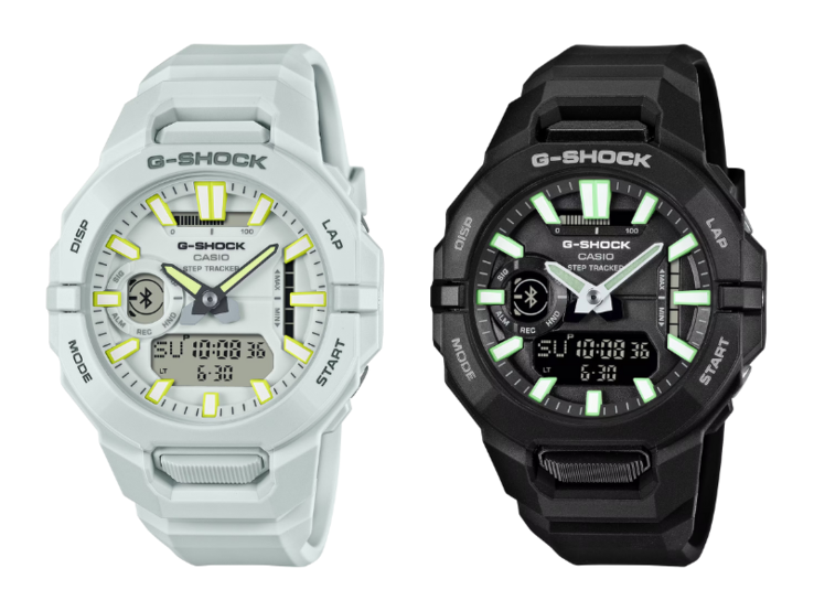 Casio G-Shock GBA950-7A (vänster) och GBA950-1A (höger). (Bildkälla: Casio)
