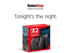 GameStop Nintendo Switch 2 midnatt lanseringsbanner (Bildkälla: GameStop)