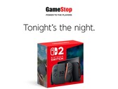 GameStop Nintendo Switch 2 midnatt lanseringsbanner (Bildkälla: GameStop)