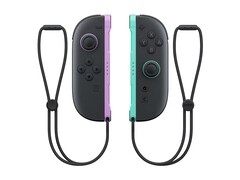 De nya Joy-Con 2-kontrollerna i ljuslila och ljusgrönt släpps den 12 februari. (Bildkälla: Nintendo)