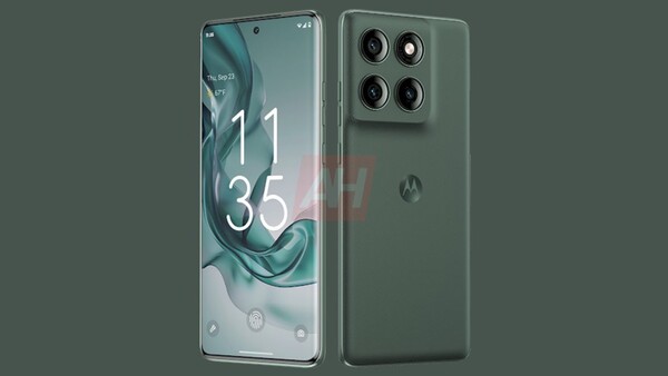 Påstådd rendering av Motorola Moto Edge 70. (Bildkälla: Android Rubriker)