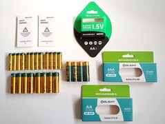 Batterier. (Bildkälla: Notebookcheck)