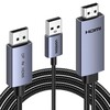 Ugreen 4K DP till HDMI dubbelriktad kabel. (Bildkälla: Ugreen)