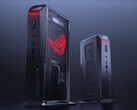 ROG NUC (2025) kommer i ett enda utförande avsett att användas vertikalt. (Bildkälla: Asus)