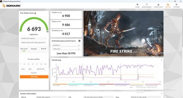 3DMark Fire Strike batteri