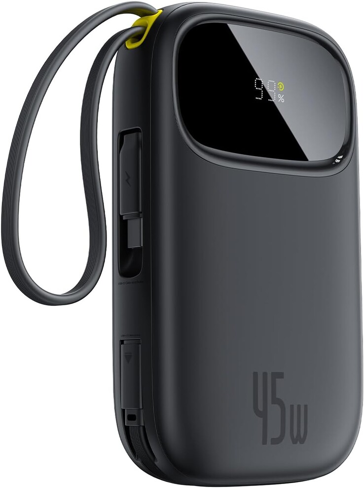 Baseus Qpow3 45W 20000mAh powerbank. (Bildkälla: Baseus)