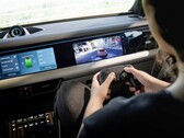 Spel i den nya 2026 Porsche Macan Electric SUV (Bildkälla: Porsche)
