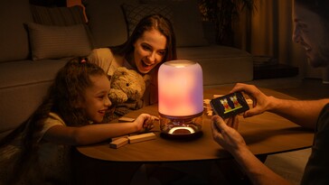 Govee bordslampa 2 Pro touch-kontroller (Bildkälla: Govee PR)
