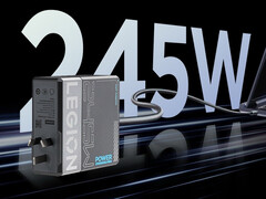 Laddaren till den bärbara datorn Legion C245 kostar cirka 50 USD i Kina. På bilden: tillbehöret för laddning. (Bildkälla: Lenovo - redigerad)