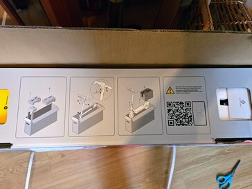 Uppackning av Ninebot F3 Pro