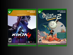 The Outer Worlds 2 och Ninja Gaiden 4 Xbox digital game cases (Bildkälla: Best Buy)