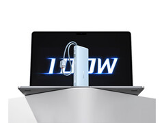 Den nya 100W powerbanken kostar cirka 28 USD i Kina. På bilden: en reklambild av den bärbara laddaren. (Bildkälla: Baseus) 