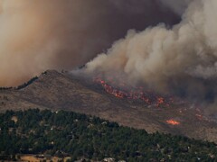 En bild av Calwood Fire 2020 (Bildkälla: Malachi Brooks via Unsplash)