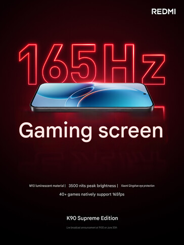 De viktigaste funktionerna hos Redmi K90 Ultra (maskinöversatt)