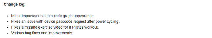 Release Notes för Garmin betaversion 14.07 för smartklockorna Venu 3 och vivoactive 5. (Bildkälla: Garmin)