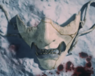 Atsu-masken från Ghost of Yoteis PlayStation State of Play-trailer (bildkälla: PlayStation YT)
