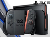 Nintendo vill uppenbarligen att Switch 2 ska ligga långt före PS6 i antal levererade enheter. (Bildkälla: Nintendo/Tech Blood - redigerad)