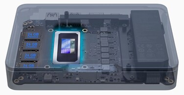 Strukturen hos Mind Pro - Schematisk (Källa: Khadas)