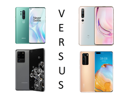 Test av: Samsung Galaxy S20 Ultra vs Huawei P40 Pro vs OnePlus 8 Pro vs Xiaomi Mi 10 Pro. Recensionsex från Samsung Germany, Huawei Germany och Trading Shenzhen.