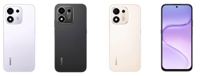 Färgalternativ för Honor 600S 5G.