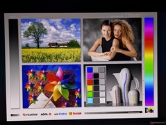 Breda OLED-betraktningsvinklar